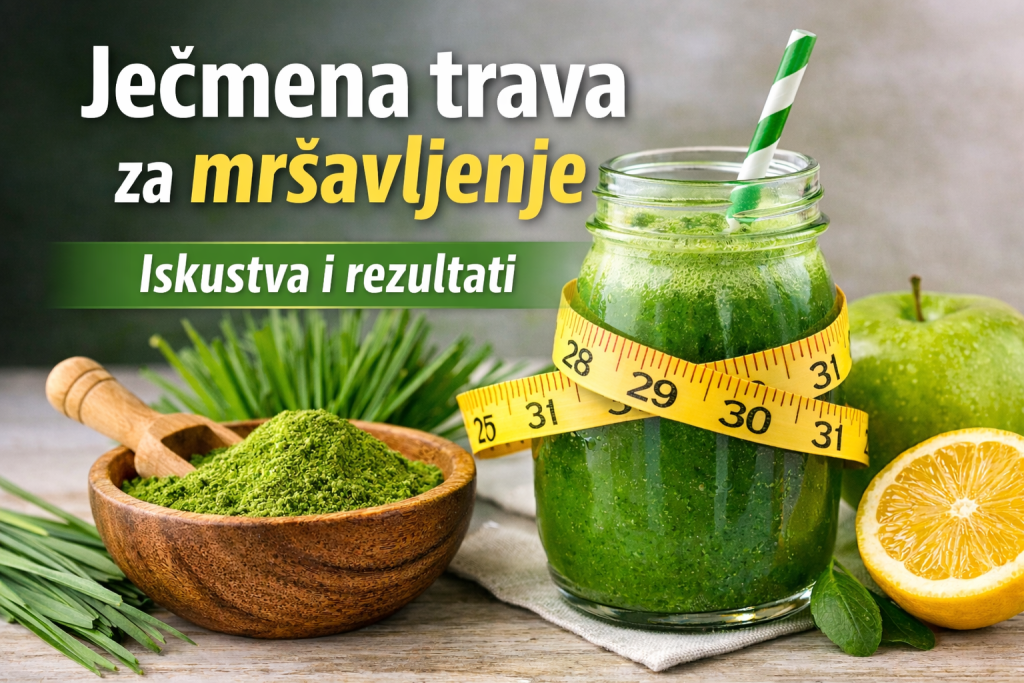 Ječmena trava za mršavljenje