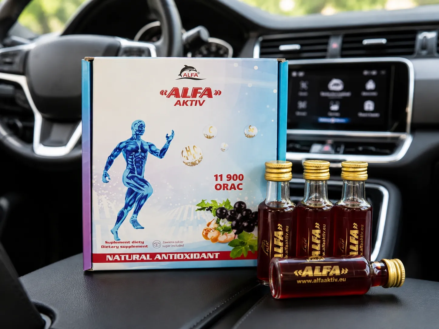 ALFA AKTIV u automobilu